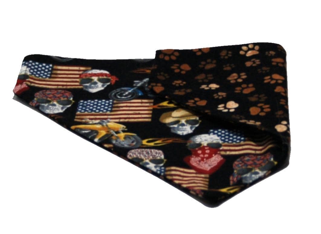 Motorcycle & Skulls Bandana - Image 2