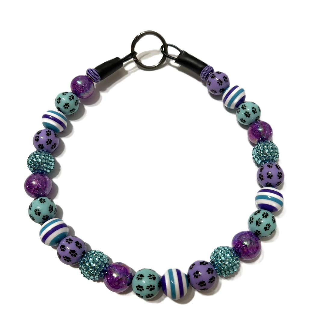 Dog Paws Beaded Collar - Image 3