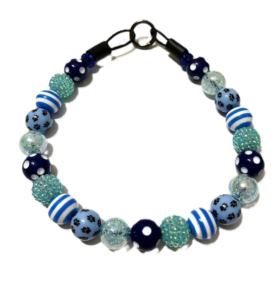 Dog Paws Beaded Collar - Image 2