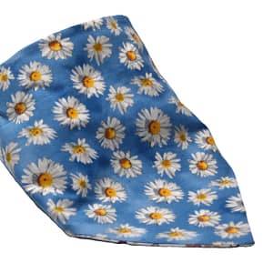 Daisy Blue Bandana