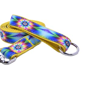 Yellow Flower Burst Leash